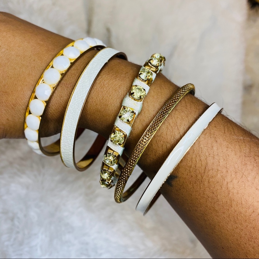 5 Piece Bangle Bracelet Set - Picture 1 of 6